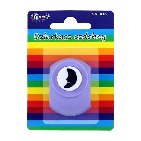 Dziurkacz ozdobny Grand 18mm Księżyc